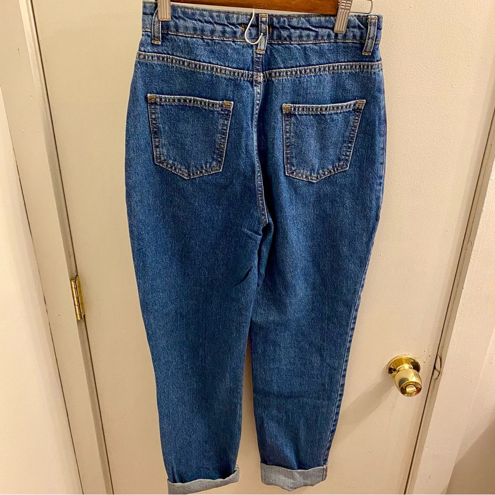 Nasty Gal Stop Staring At Me Embellished Denim Size 2 - Picture 5 of 5